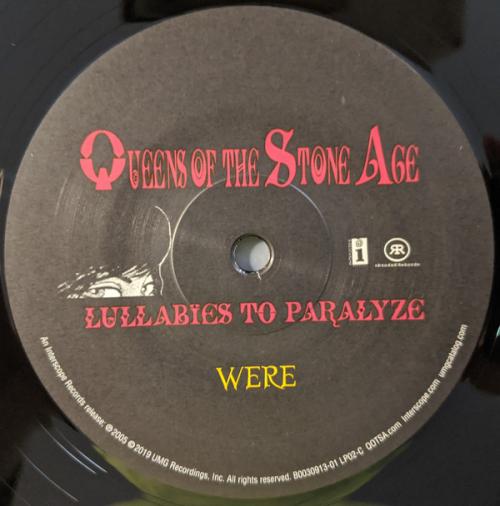 Виниловая пластинка Queens Of The Stone Age, Lullabies To Paralyze