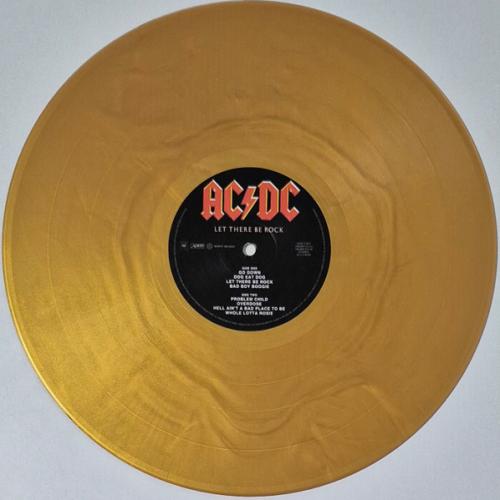 Виниловая пластинка AC/DC - Let There Be Rock (50th Anniversary, 180 Gram, Limited Golden Vinyl LP)