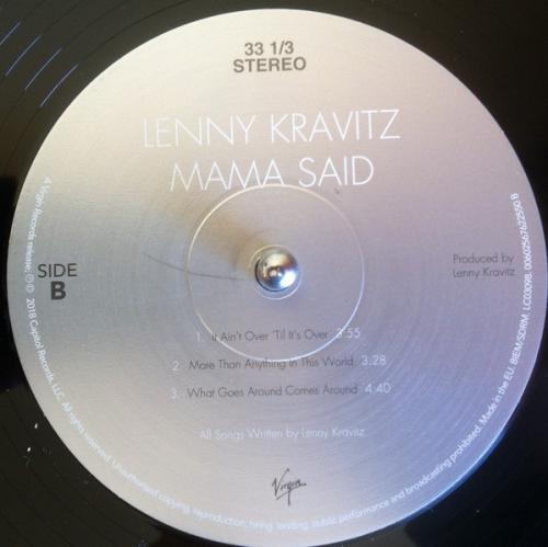 Виниловая пластинка Lenny Kravitz, Mama Said (2LP)