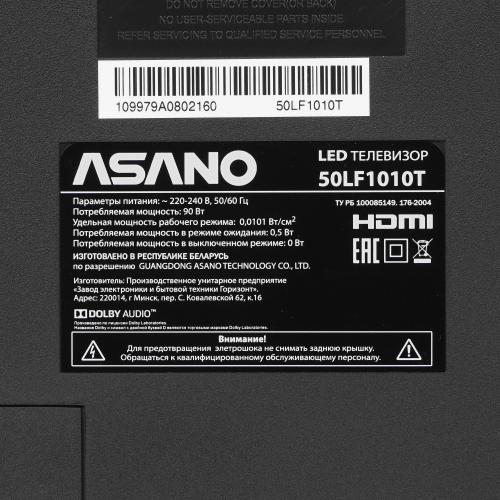 LED телевизор ASANO 50LF1010T