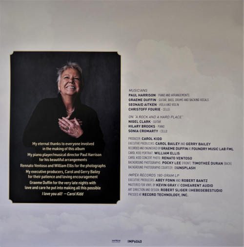 Виниловая пластинка Carol Kidd - Both Sides Now (Analogue) (Limited Edition, Black Vinyl LP)