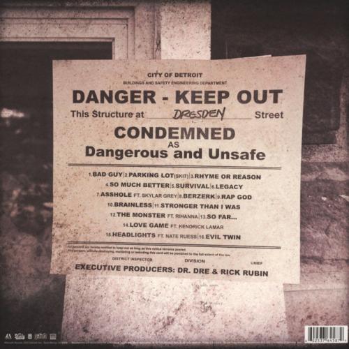 Виниловая пластинка Eminem, The Marshall Mathers LP 2