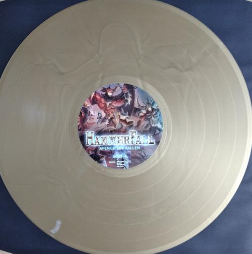 Виниловая пластинка HammerFall - Avenge The Fallen (Solid Gold Vinyl LP)