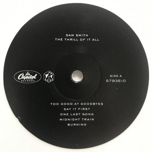Виниловая пластинка Smith, Sam, The Thrill Of It All