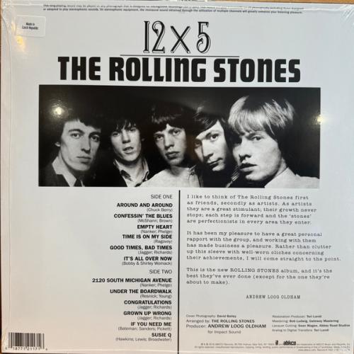 Виниловая пластинка The Rolling Stones - 12 x 5 (Black Vinyl LP)