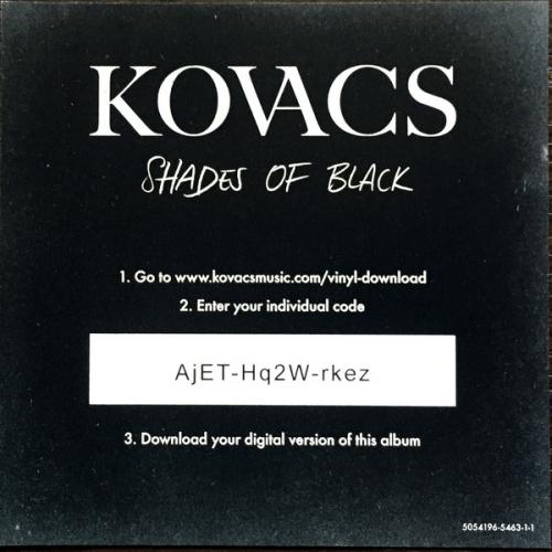 Виниловая пластинка WM Kovacs Shades Of Black