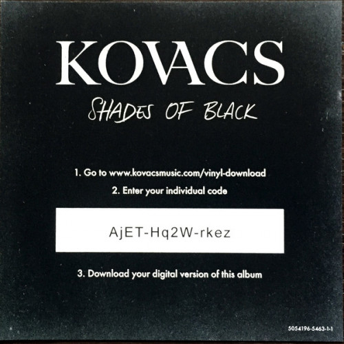 Виниловая пластинка WM Kovacs Shades Of Black