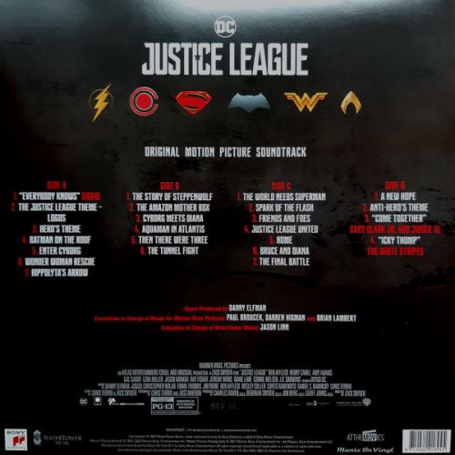 Виниловая пластинка Danny Elfman – Justice League (Original Motion Picture Soundtrack) (Orange Flaming Red Marbled Vinyl 2LP)