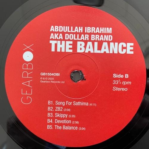 Виниловая пластинка Ibrahim, Abdullah - The Balance (Black Vinyl LP)
