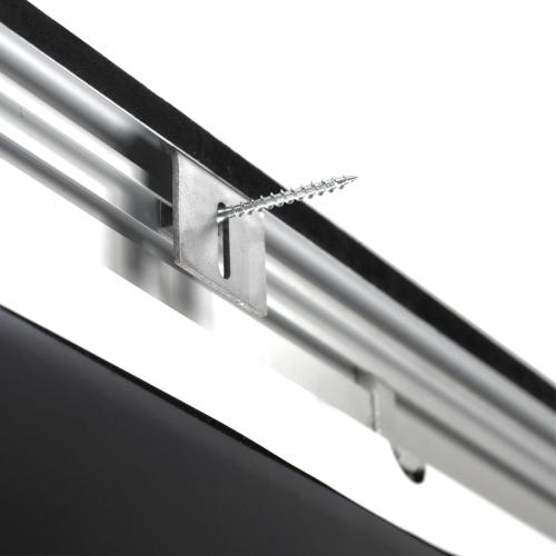 Экран Digis DSVFS-16904L (VELVET, формат 16:9, 108", 256x151, рабочая поверхность 240x135, MW, рама 80мм обтянута чёрным бархатом)