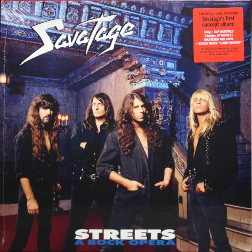 Виниловая пластинка Savatage - Streets - A Rock Opera (Black Vinyl 2LP)