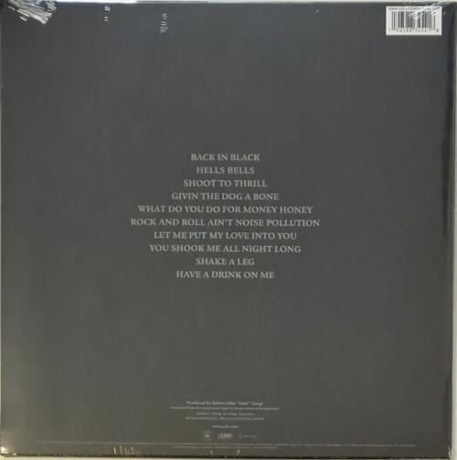 Виниловая пластинка AC/DC - Back In Black (Limited 50th Anniversary Edition, Gold Vinyl LP)