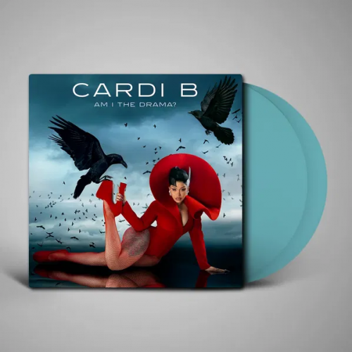Виниловая пластинка Cardi B - Am I The Drama? (Baby Blue Signed Vinyl 2LP)