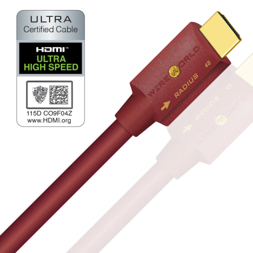 HDMI кабель Wire World Radius-48 HDMI 2.1 Cable (RAH0.6M-48) 0.6m