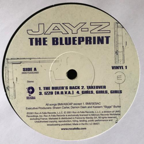 Виниловая пластинка Jay-Z, The Blue Print