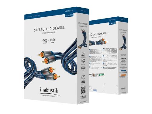Кабель межблочный In-Akustik Premium Audio Cable RCA 1.5m #00404015