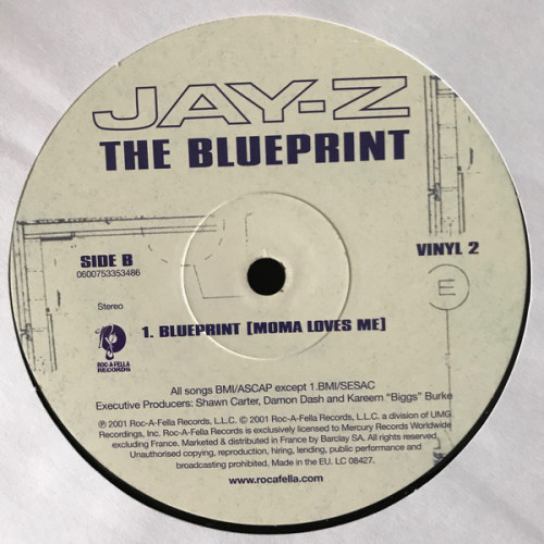 Виниловая пластинка Jay-Z, The Blue Print