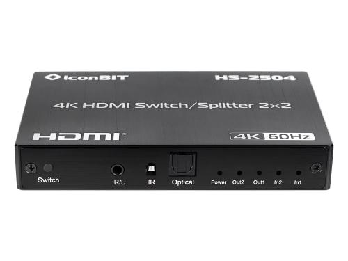 Коммутатор-распределитель HDMI Iconbit HS-2504