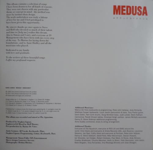 Виниловая пластинка Sony Annie Lennox Medusa (180 Gram)