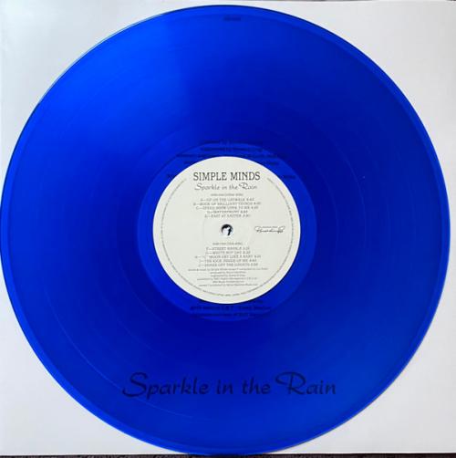 Виниловая пластинка Simple Minds - Sparkle In The Rain (Blue Transparent Vinyl LP)
