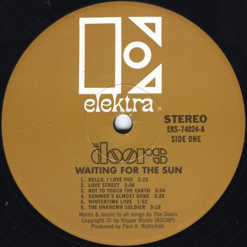 Виниловая пластинка WM The Doors Waiting For The Sun (Stereo) (180 Gram/Remastered)