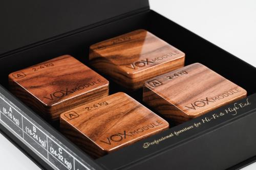 Демпфер квадратный VOXmodule Rosewood (4 шт) (A, 2-4 кг)