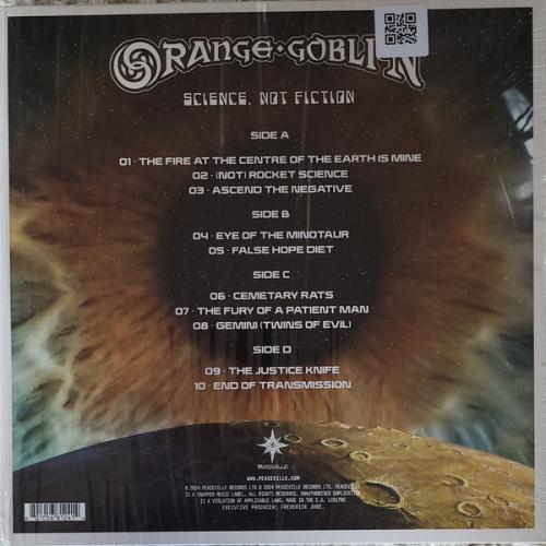 Виниловая пластинка Orange Goblin - Science, Not Fiction (Black Vinyl L2P)