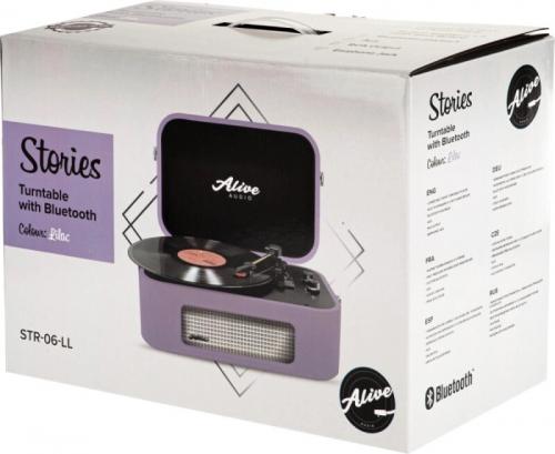 Проигрыватель винила Alive Audio STORIES Lilac