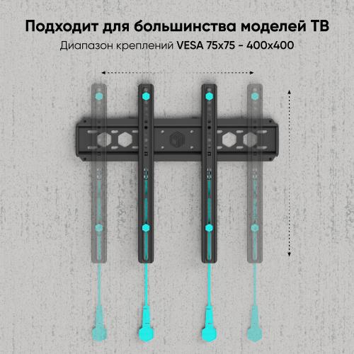 Кронштейн для телевизора Onkron FM5 чёрный