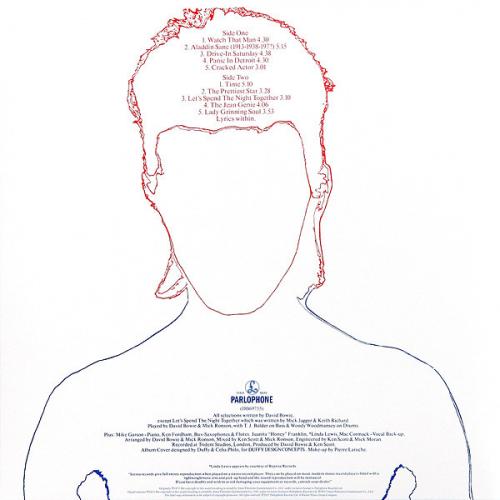Виниловая пластинка PLG David Bowie Aladdin Sane (180 Gram/Gatefold/Remastered)