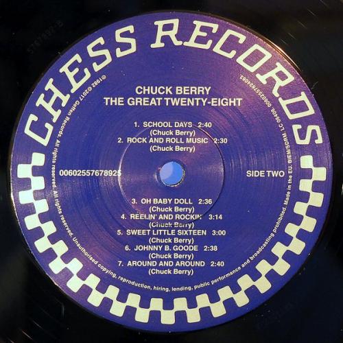 Виниловая пластинка Chuck Berry, The Great Twenty-Eight