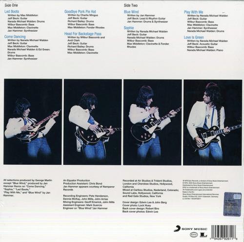 Виниловая пластинка Jeff Beck — WIRED (Blueberry Vinyl)