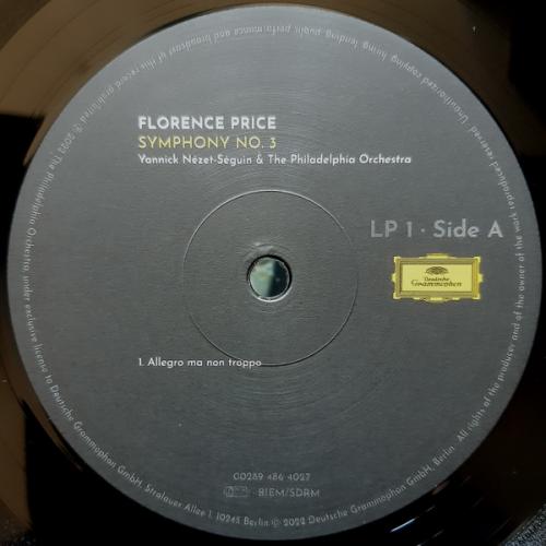 Виниловая пластинка Yannick Nezet-Seguin - Price: Symphonies Nos.1 & 3 (Black Vinyl 2LP)