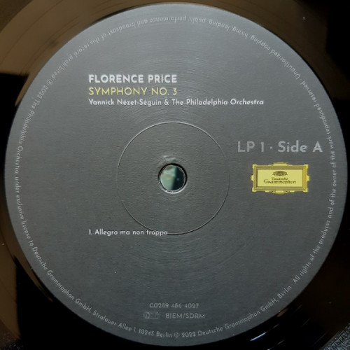 Виниловая пластинка Yannick Nezet-Seguin - Price: Symphonies Nos.1 & 3 (Black Vinyl 2LP)