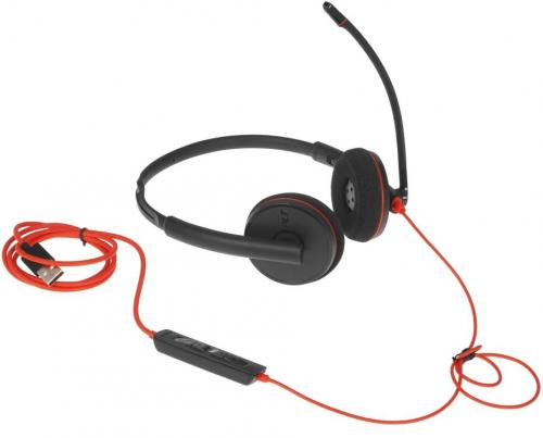 Наушники Poly Blackwire 3220 Stereo +USB-C/A Adapter (8X228A6)