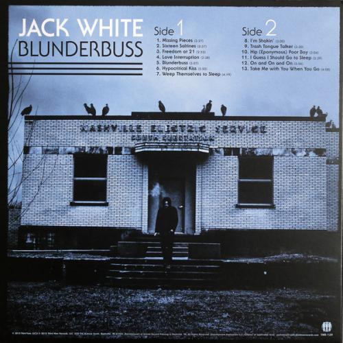 Виниловая пластинка Jack White - Blunderbuss (Black Vinyl LP)