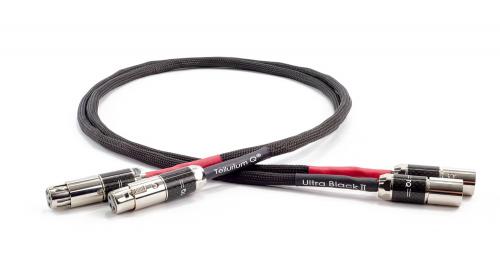 Кабель межблочный аудио Tellurium Q Ultra Black II XLR 1.0m