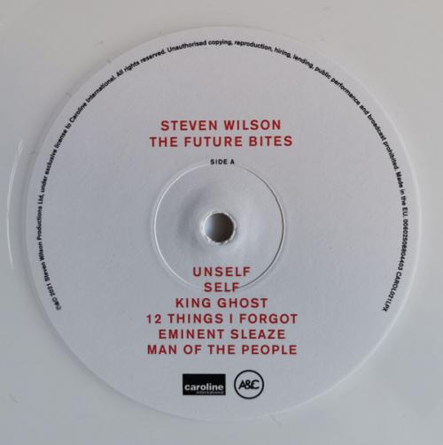Виниловая пластинка Steven Wilson - THE FUTURE BITES (Colour White)