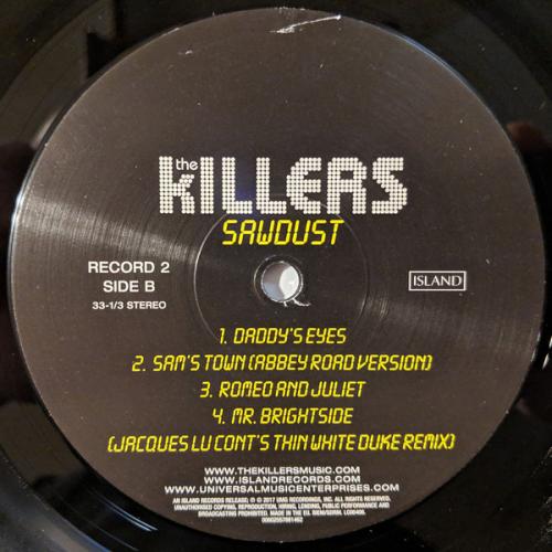 Виниловая пластинка Killers, The, Sawdust