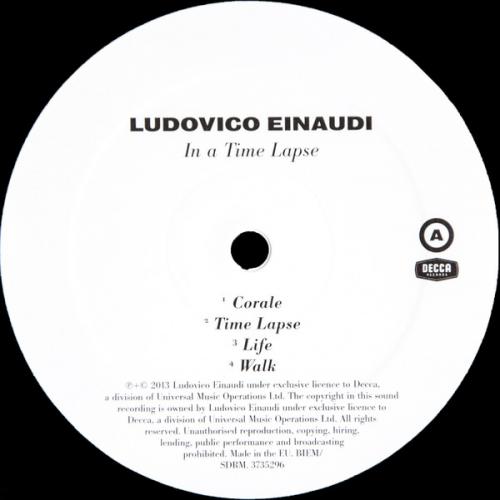 Виниловая пластинка Einaudi, Ludovico, In A Time Lapse