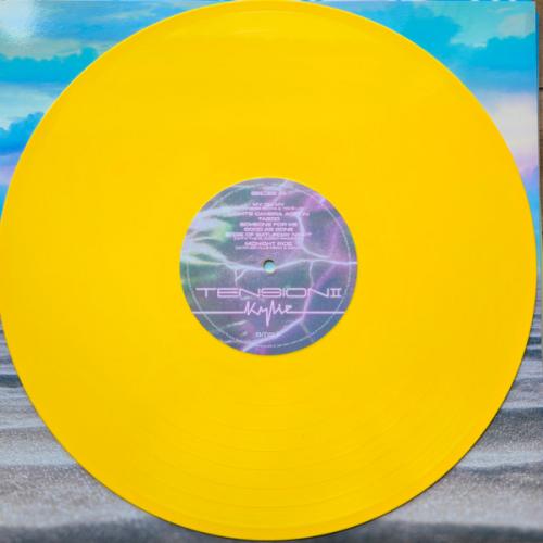 Виниловая пластинка Kylie Minogue - Tension II (Yellow Vinyl LP)
