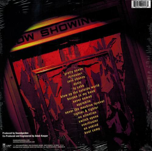 Виниловая пластинка Soundgarden, Down On The Upside