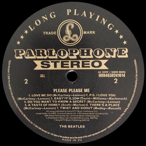 Виниловая пластинка The Beatles, Please Please Me (2009 Remaster)
