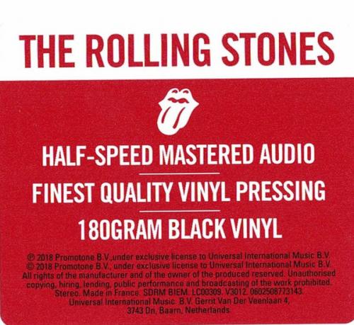 Виниловая пластинка Rolling Stones — STICKY FINGERS (HALF SPEED MASTER) (LP)