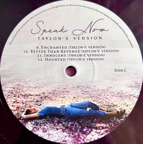 Виниловая пластинка Swift, Taylor - Speak Now (Taylor's Version) (Violet Marbled Vinyl 3LP)