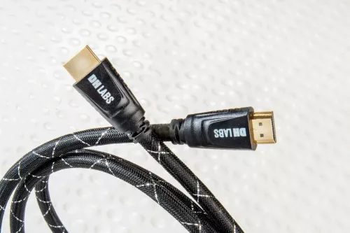 HDMI кабель DH Labs Silver HDMI 2.1-8k with swivel connector 0,5 m