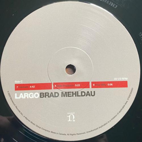 Виниловая пластинка Brad Mehldau - Largo (Black Vinyl 2LP)