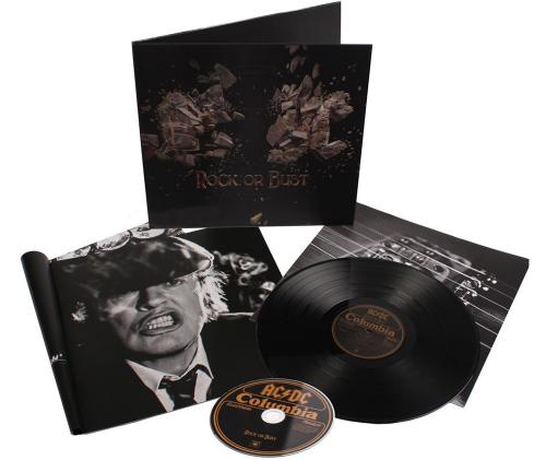Виниловая пластинка AC/DC ROCK OR BUST (LP+CD/180 Gram/Gatefold/Lenticular Cover)
