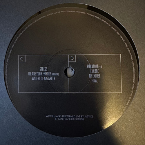 Виниловая пластинка Justice - A Cross The Universe (Limited Edition Black Vinyl 2LP)