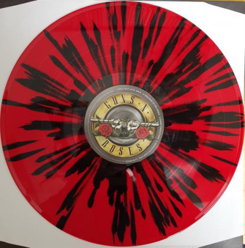 Виниловая пластинка Guns N' Roses - Greatest Hits (Red Black Splatter Vinyl 2LP)